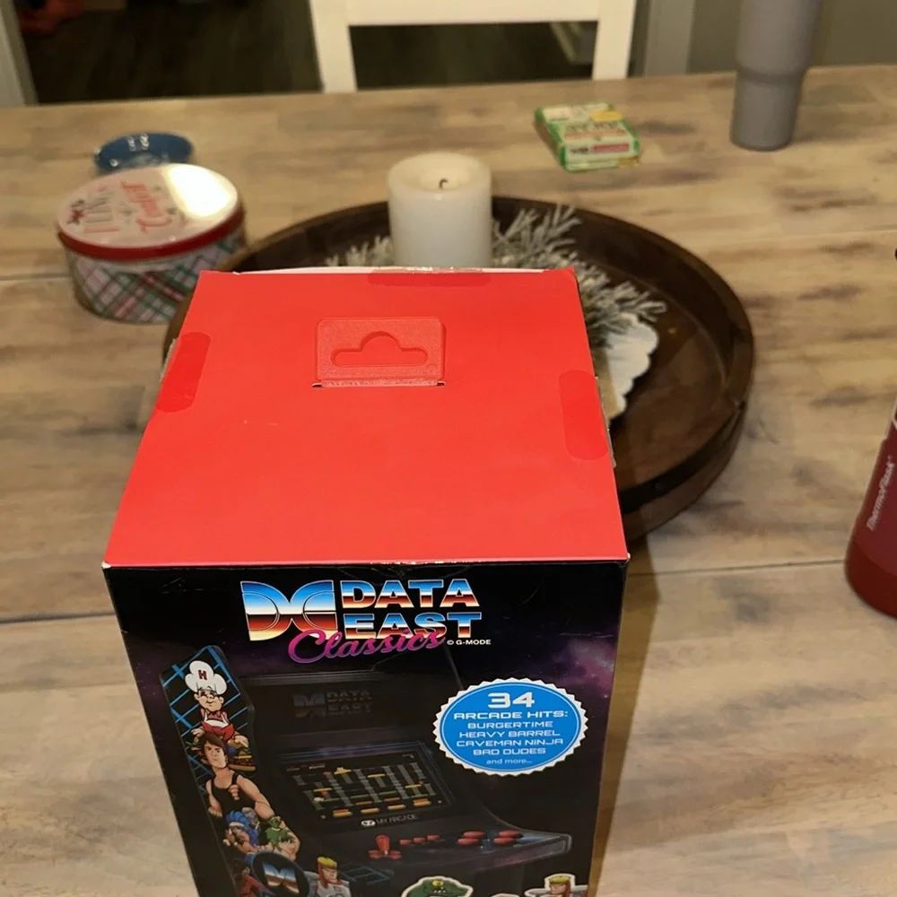 My Arcade Data East Classics Mini Player - 10 Inch Retro Arcade Machine Cabinet